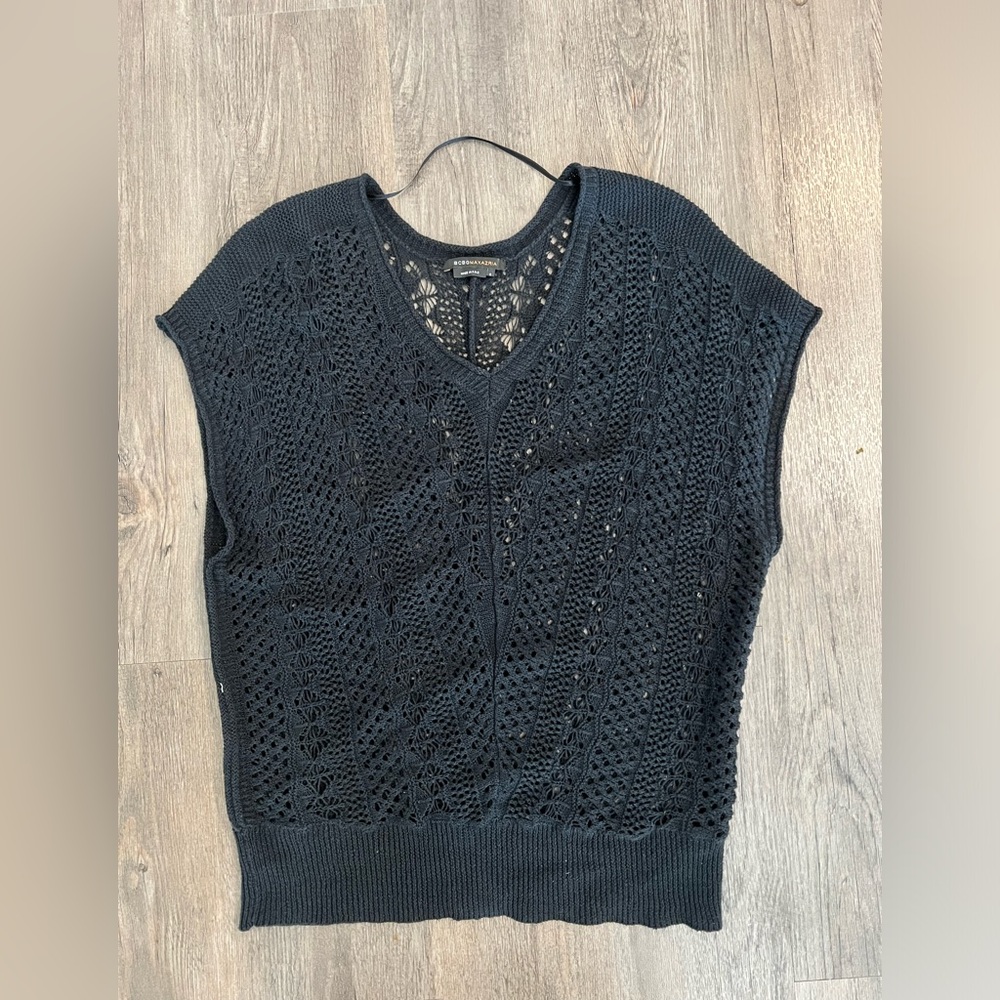 BCBG MAXAZRIA Knitted Top S